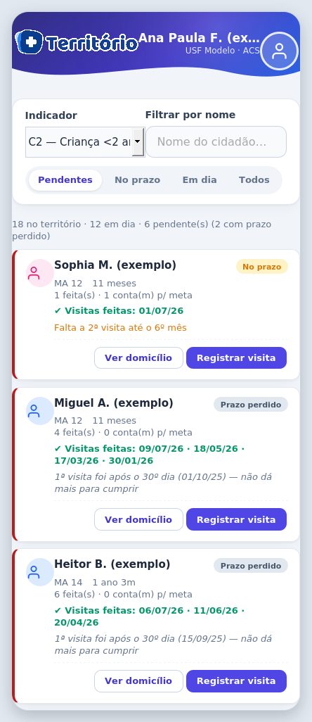 Por que continua pendente